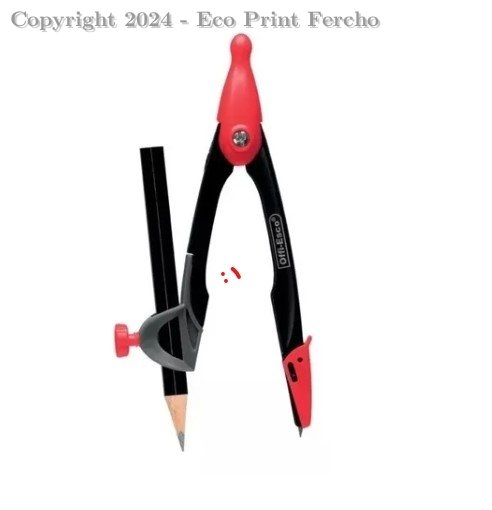 Compas Escolar con adaptador para lapiz