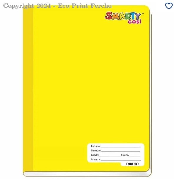 Libreta Cuaderno Cosido de 100 Hojas Profesional Blanco