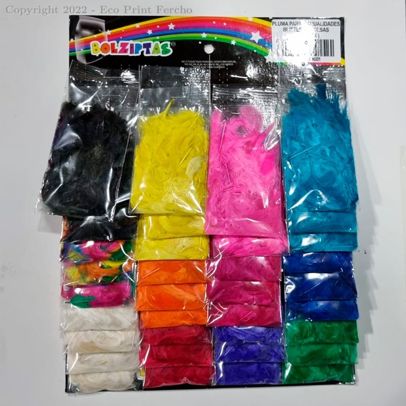 Plumas Para Manualidades  Blister 1GR