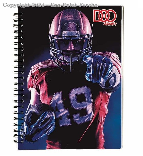 Cuaderno Doble Espiral de 100 Hojas Profesional C7 Mix Swing Doo