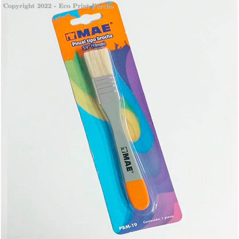 BROCHA ESCOLAR MAE 3/4 DE PULGADA