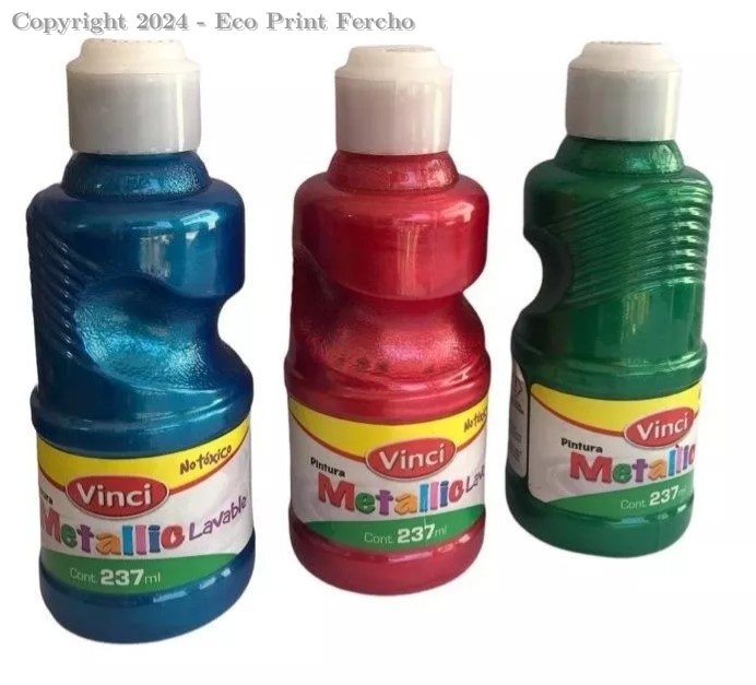 Pintura Tempera Lavable Vinci 237ml Variedad de colores