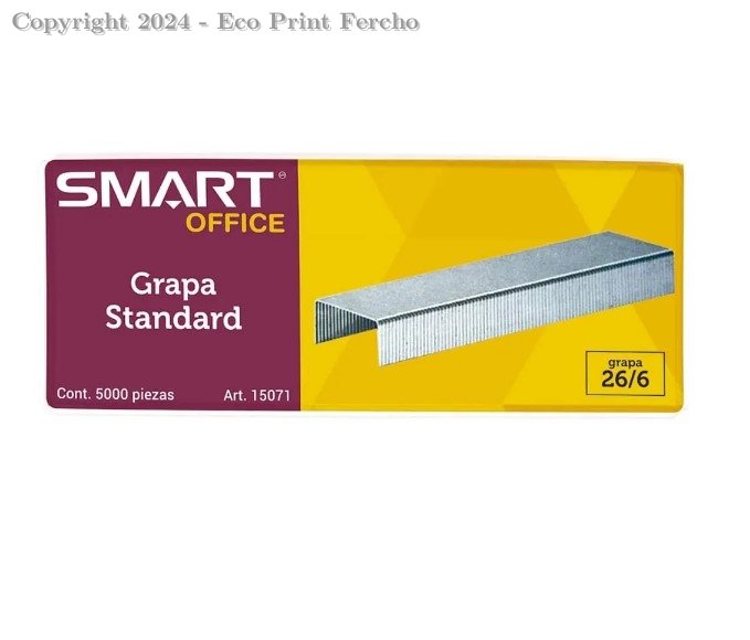 Grapa Standard Caja con 5000 Piezas Smart