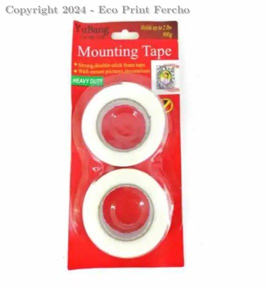 2 cintas de montaje doble cara t553