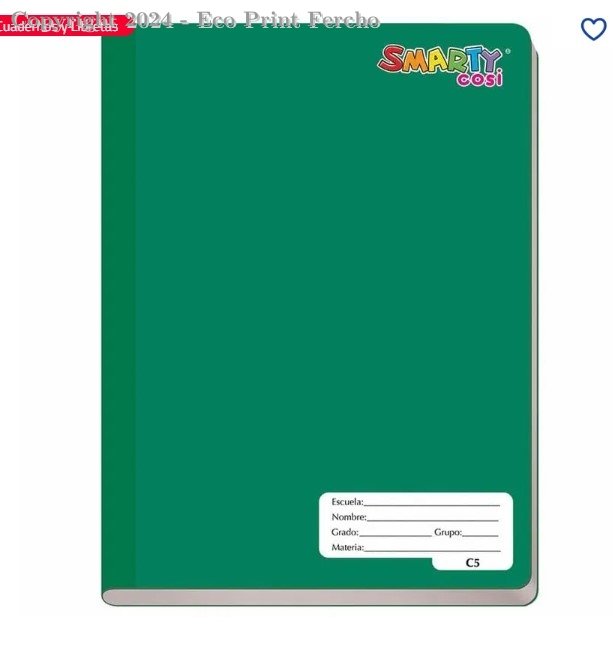 Libreta Cuaderno Cosido de 100 Hojas Profesional de Cuadro Chico C5
