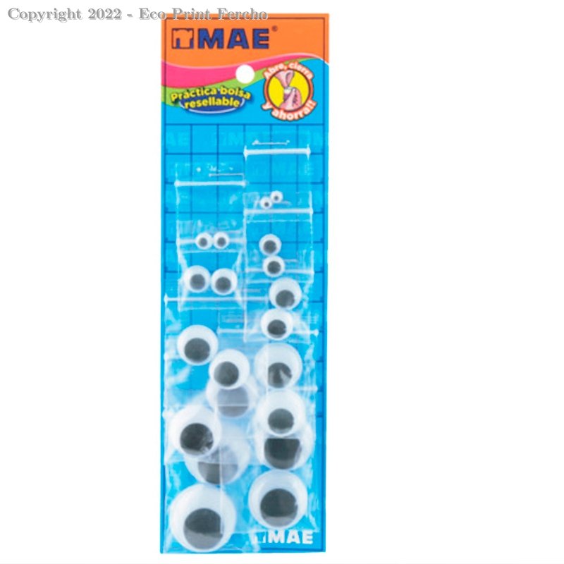 Ojos Ovalados Blister 1 Par