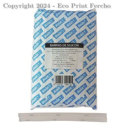 Barra de Silicón Grueso 1 Kilo Saira