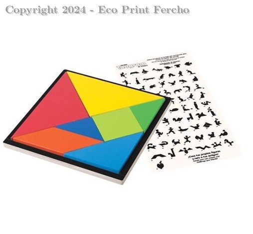 Tangram Didactico Plastico